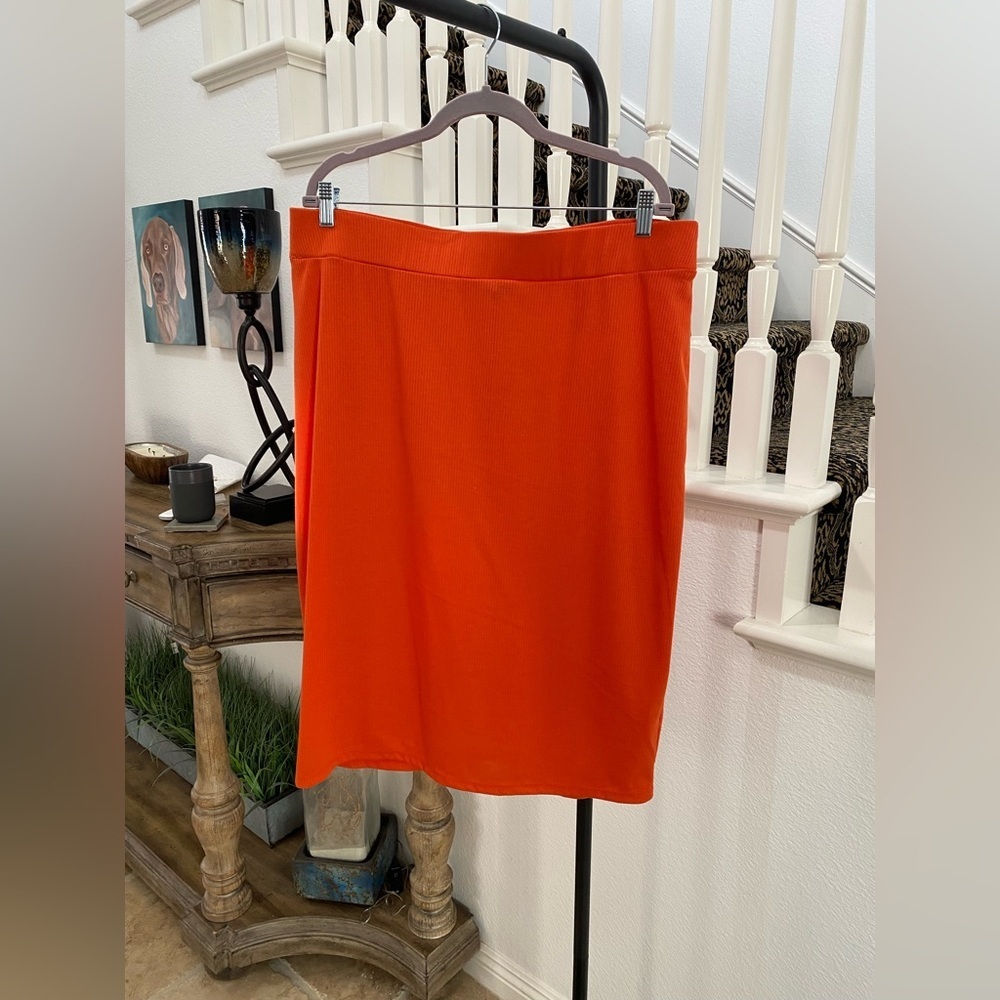 Orange Women's Skirt